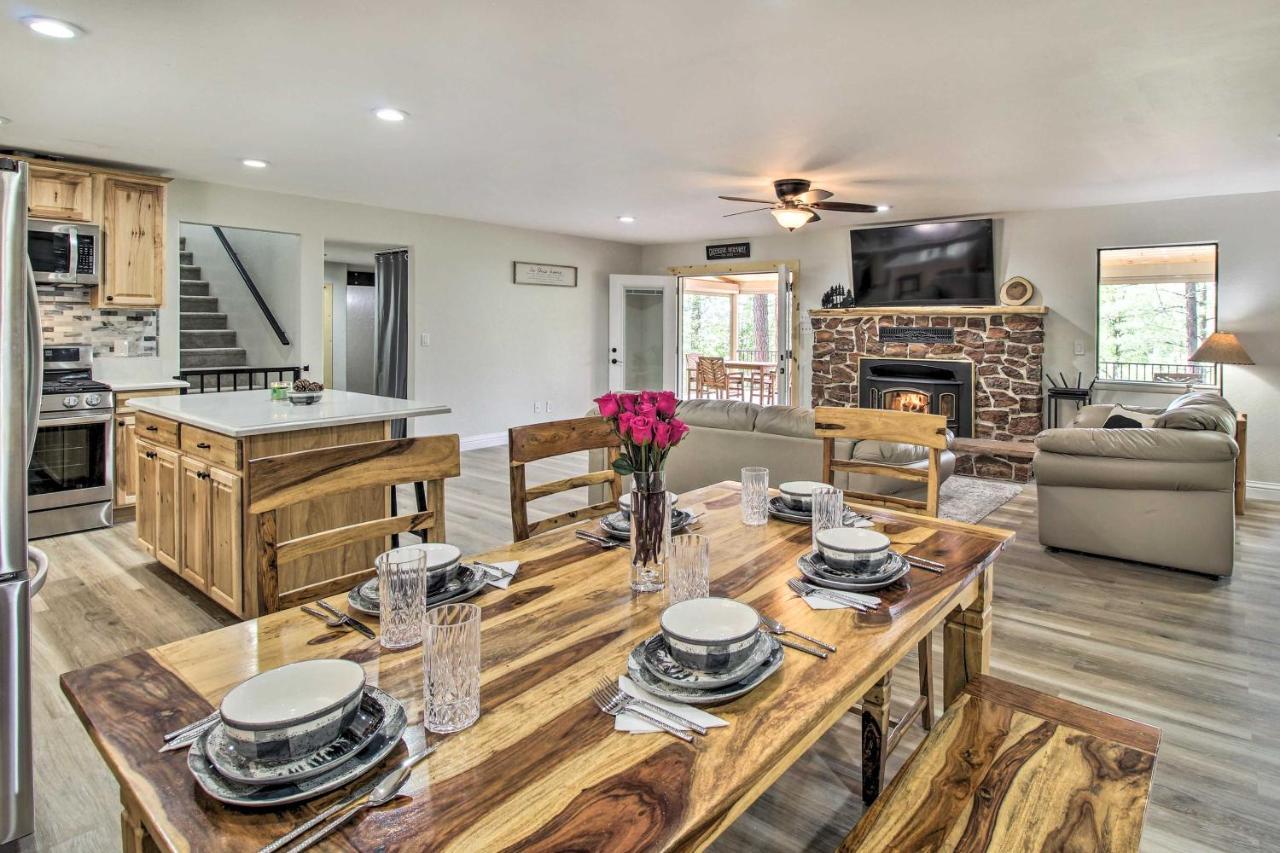 Pinetop Creekside Cabin Secret Game Room! ภายนอก รูปภาพ