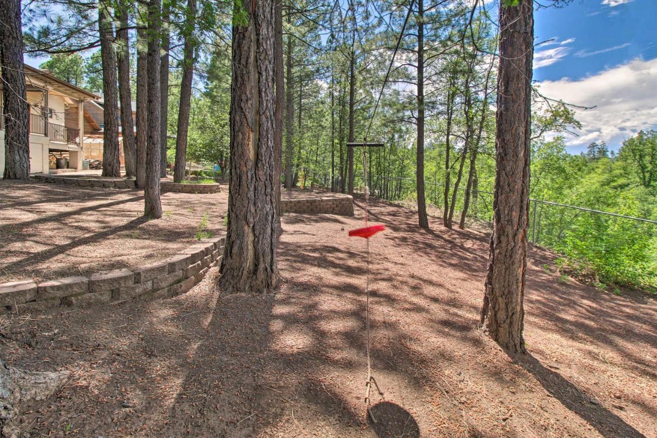 Pinetop Creekside Cabin Secret Game Room! ภายนอก รูปภาพ