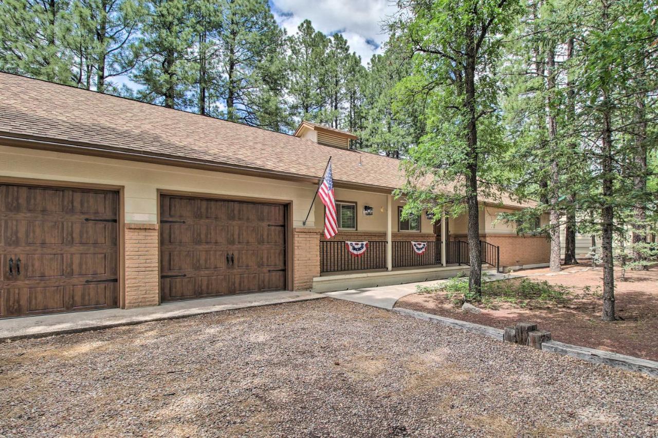 Pinetop Creekside Cabin Secret Game Room! ภายนอก รูปภาพ