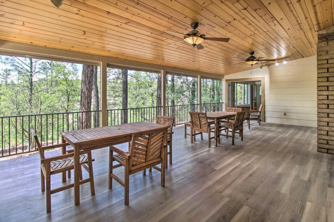 Pinetop Creekside Cabin Secret Game Room! ภายนอก รูปภาพ