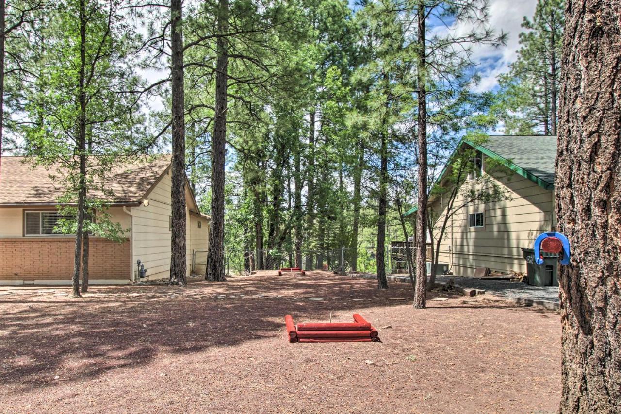 Pinetop Creekside Cabin Secret Game Room! ภายนอก รูปภาพ